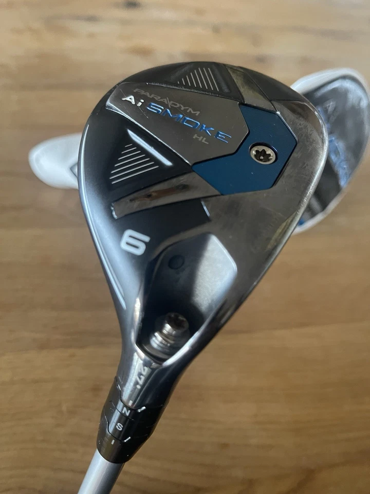 Callaway Paradym Smoke Ai Hybrid HL 6 - 27° Damen Golf Aldila 40 W-Flex Rescue - Bild 2 von 4