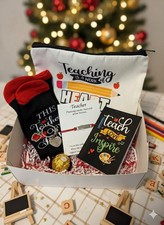 Teacher Gift Set 5pcs for Women Teacher Appreciation Thank You Christmas