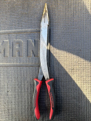 #ad Rare Sears Craftsman Professional Long Neck Reach Pliers 11” 45497 USA Nos Catlg $149.00