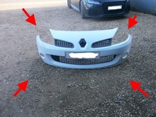 RENAULT CLIO 197 RS COPPA PARAURTI ANTERIORE ORIGINALE GRIGLIE OEM 71K MIGLIA