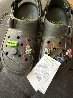 Barbour x Crocs Classic Clog US MENS SIZE 9 | eBay