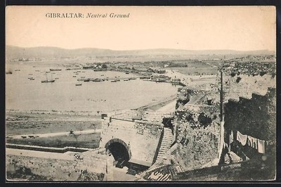 Ansichtskarte Gibraltar, Neutral Ground 