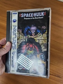 Space Hulk: Vengeance of the Blood Angels (Sega Saturn, 1996) CIB Insert Reg