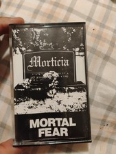 Morticia Mortal Fear Channel 83 cassette 1987 Goth Death Rock Like New image