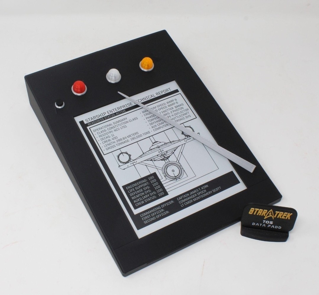 Data Padd Star Trek The Original Series Inspired Signature Data PADD Prop | eBay