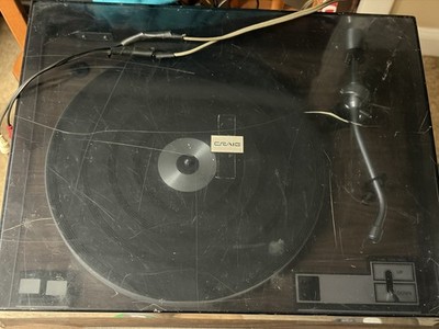 Craig 5101 Turntable Series 5000 NEEDS BELT AND HEADSHELL. RCA CABLE IS SPLICED