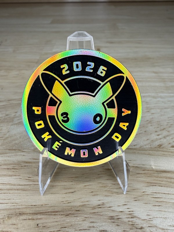 Pokémon Day 2026 Commemorative Pikachu Coin
