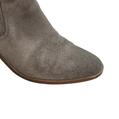 Nine West Western Boots Women's Size 8.5M Gray Ankle Booties Boho Rodeo Cowgirl - Picture 11 of 12