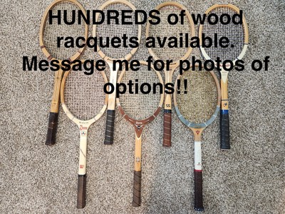 Raquette De Tennis Antique En Bois LAUPHEIMER Des Années 1930 - Pièce De Collection Historique