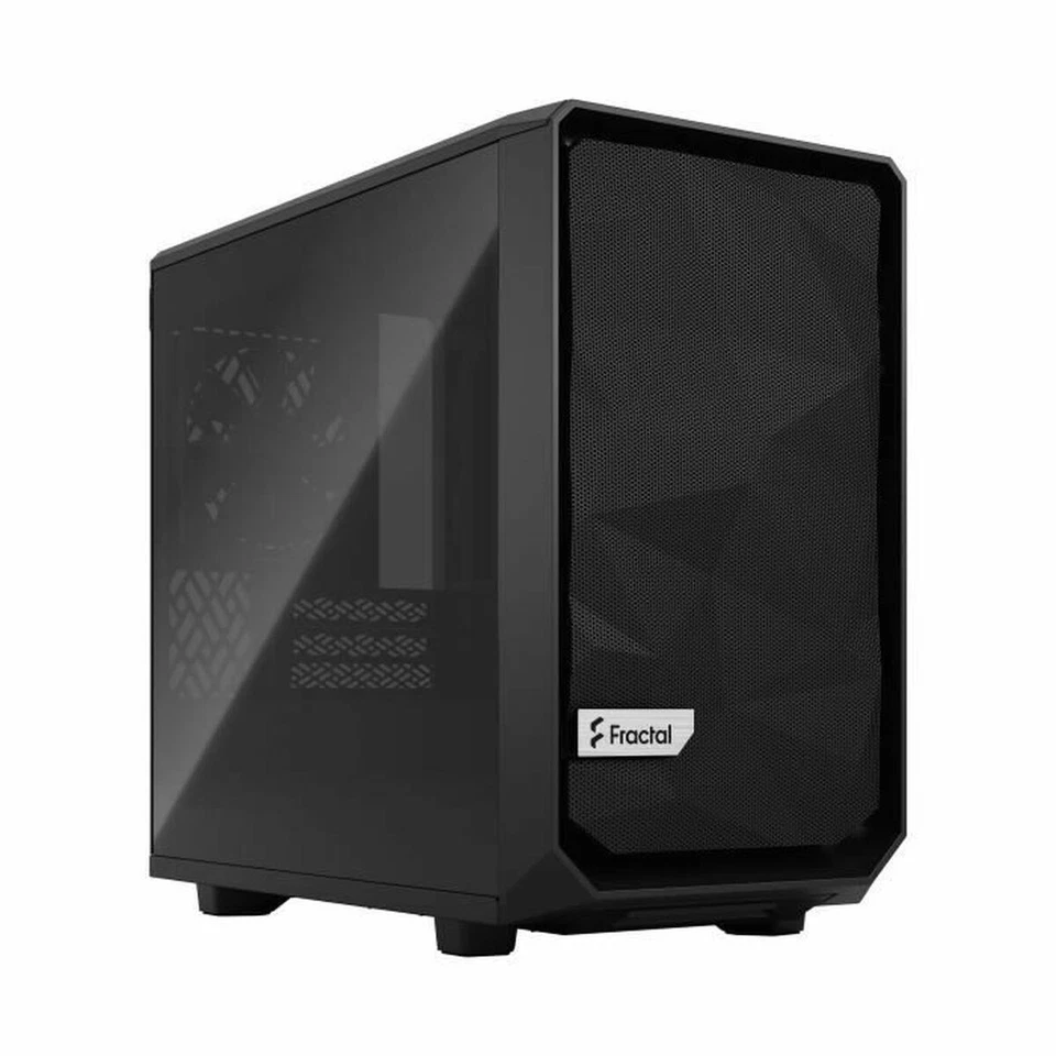 Case computer desktop ATX Fractal Design Meshify 2 Nano Nero - Immagine 4 di 4