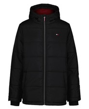 Tommy Hilfiger Boys Heavyweight Hooded Puffer Jacket with Polar Fleece Lining,