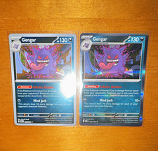 Pokemon TCG Gengar 50/88 holo & reverse holo rare perfect order