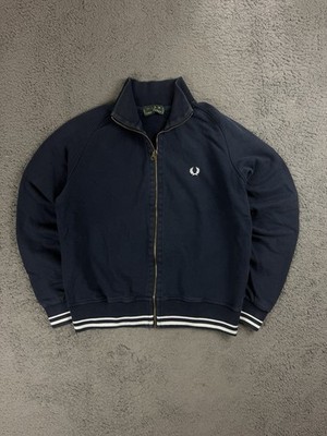 Fred Perry Harrington Sweatjacke Navy Herren Gr. M