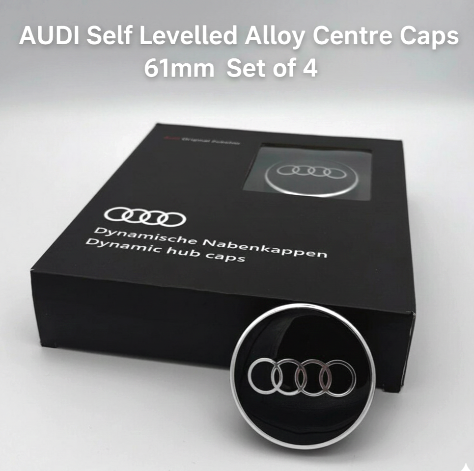 AUDI A7 Dynamic Centre Wheel Caps 61mm Set of 4 | eBay UK