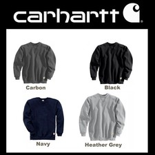 CARHARTT Pullover / Sweatshirt K124 schwarz blau carbon grau bequeme Passform