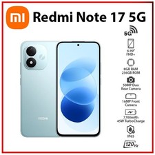 Xiaomi Redmi Note 17 5G 8GB+256GB TEAL Dual SIM Unlocked Android Mobile Phone