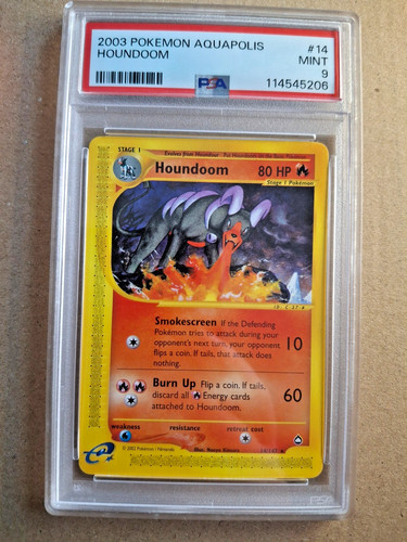 Houndoom graded PSA 9 for sale on eBay