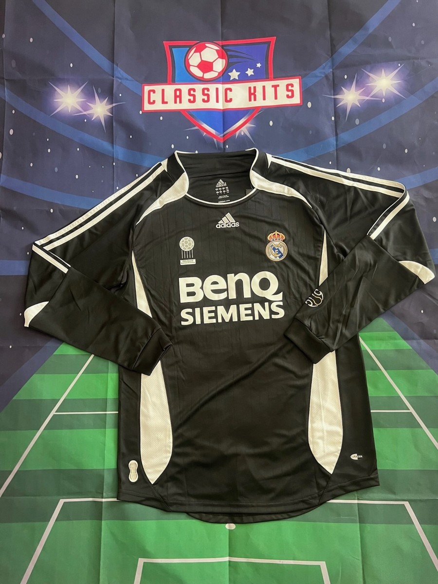 David Beckham 06-07 Real Madrid Away Long Sleeve Jersey #23 | eBay
