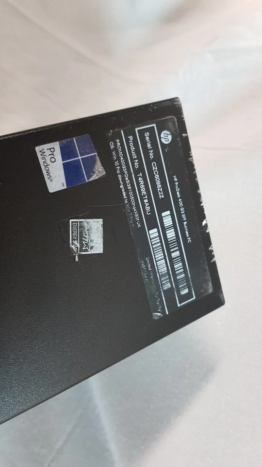 HP prodesk 400 g3 sff Intel Core i3-6100 4GB 500GB, NO OS - Image 4 of 4