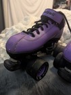 Riedell Ombré Pink Purple Dart Quad Roller Derby Speed Skates Women Size 6 FAST — photo 4