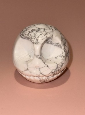Howlite Crystal Jack Head