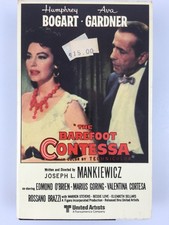 THE BAREFOOT CONTESSA -BETAMAX MOVIE- HUMPHREY BOGART AVA GARDNER 128 MIN 1954