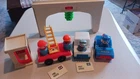 11 Pc. Fisher-Price vintage City Phone Booth Fire,police ,postman,Traffic Signal