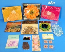 BNIP RETIRED ASSORTED BEAUTIFUL 11CT. FLOWERS LOT SCRAPBOOK EMBELLISHMENTS #8a