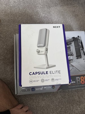 NZXT Capsule Elite USB Mikrofon - Studio/Streaming/Gaming - Neu