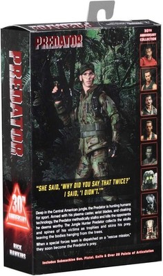 ネカ　リック　ホーキンス　プレデター　コミコン限定　RICK HAWKINS NECA Predator Rick Hawkins SDCC 2018 Exclusive 30th Anniversary