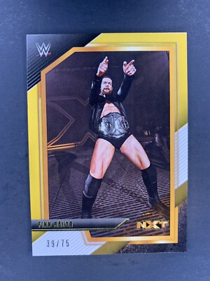2022 Panini NXT 2.0 WWE Gold PARALLEL Finn Balor /75