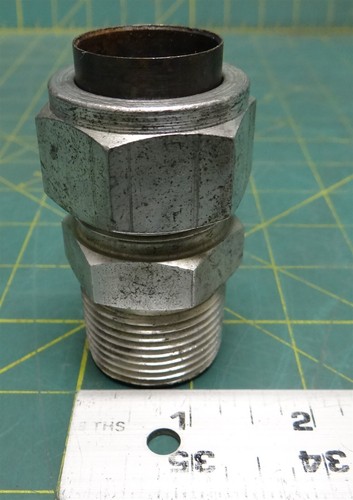 Tylok CBC-Lok SS-16-DMC-16 1" CBC Tube X 1" Male NPT Straight Connector Steel - Picture 4 of 6