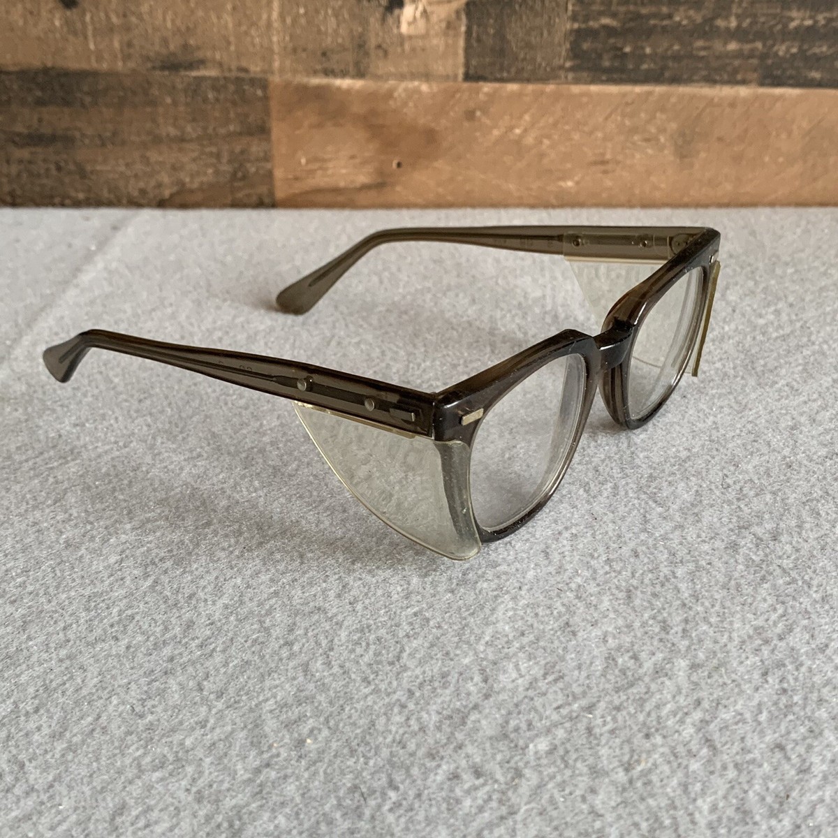 Vintage Z87 Safety Glasses With Shields. 60s-70s. | eBay 