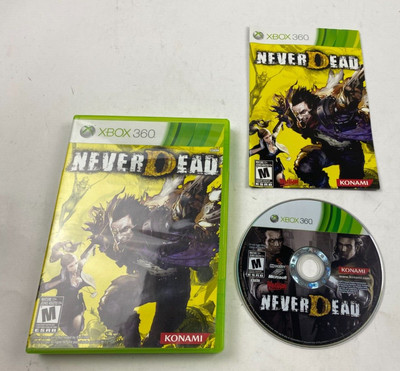 NeverDead Konami (Microsoft Xbox 360, 2012) Tested Complete