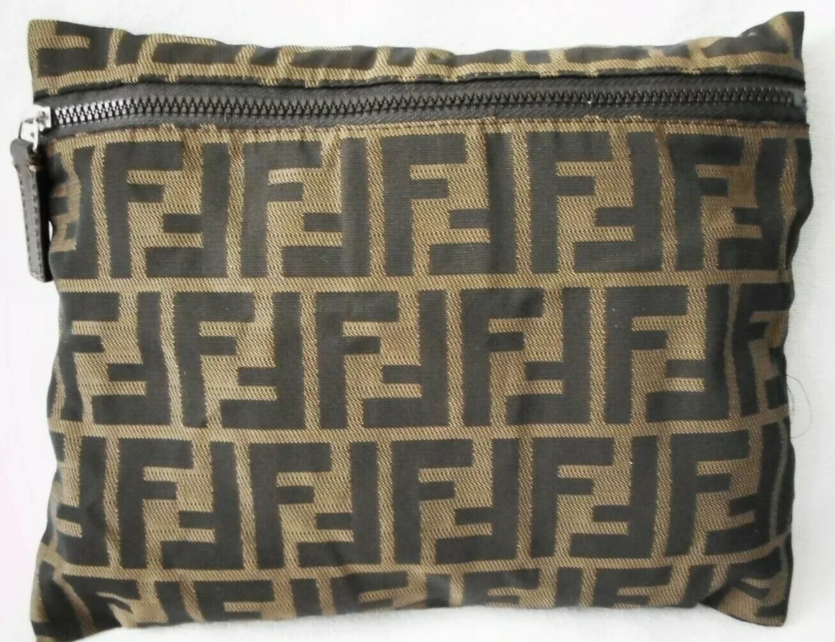 Fendi zucca best sale pouch