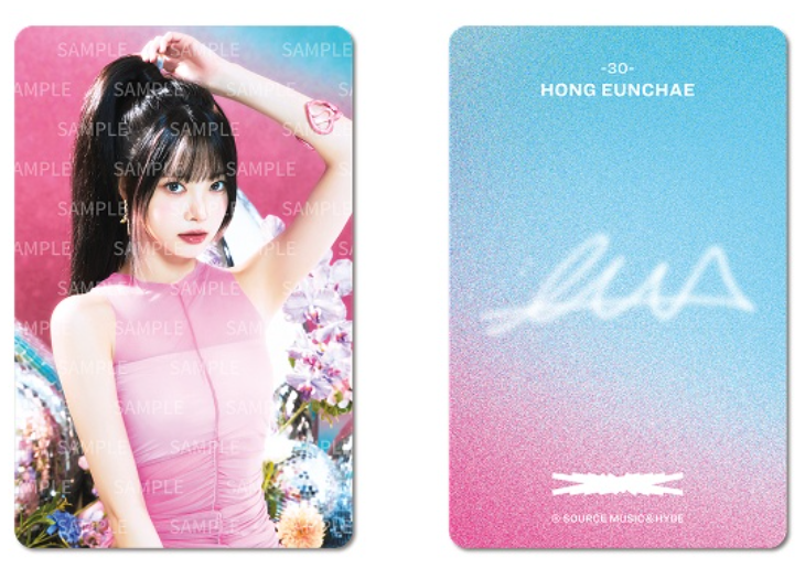 LE SSERAFIM 2025 PHOTOCARD TOUR MERCH CRAZY EASY HOT CONCERT JAPAN