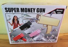 Make it Rain Golden Money Gun Shoots Dollar Billy Party April Fool Game Works