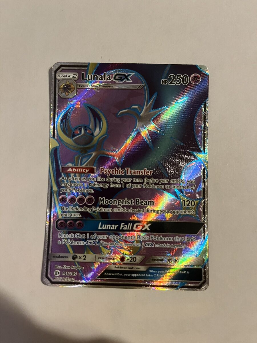 Lunala GX (141/149) [Sun & Moon: Base Set]