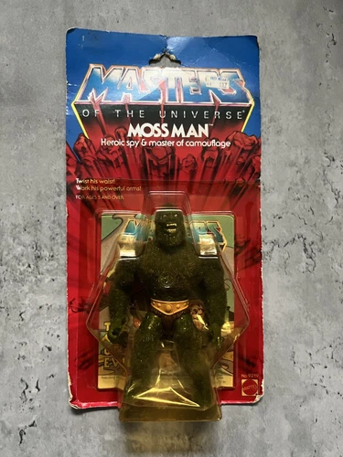 NIB MOTU Masters of the Universe Vintage MOSS MAN He-Man Figure
