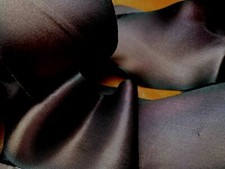 silk ribbon hand dyed 2.5" bias 1yd made in USA espresso