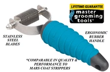 Master Grooming Tools 16 Blade Stripping STRIPPER Hair MatBreaker Comb RAKE Coat