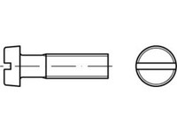 200 X Zylinderschrauben Mit Schlitz Din 84 A 2 M 6 X 30 A 2, Cab Fastening
