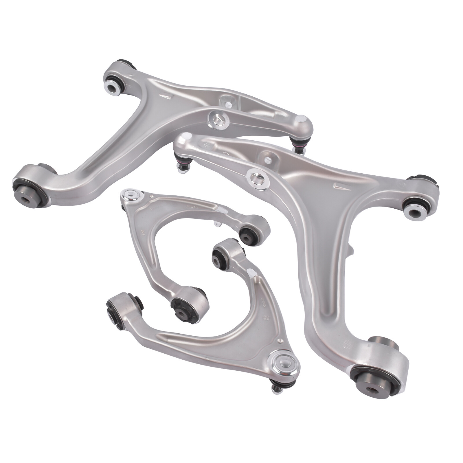 4X Front Upper Lower LH+RH Control Arms For Maserati Levante 670031994 670102479