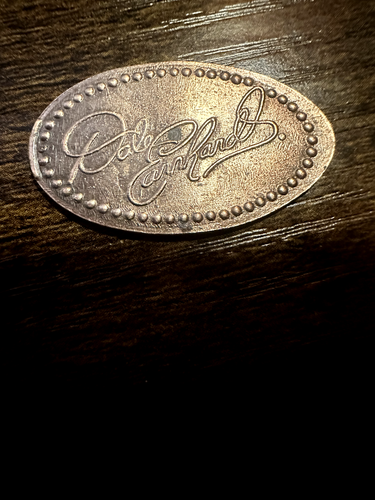 Dale Earnhardt Elongated Coin Pressed Penny