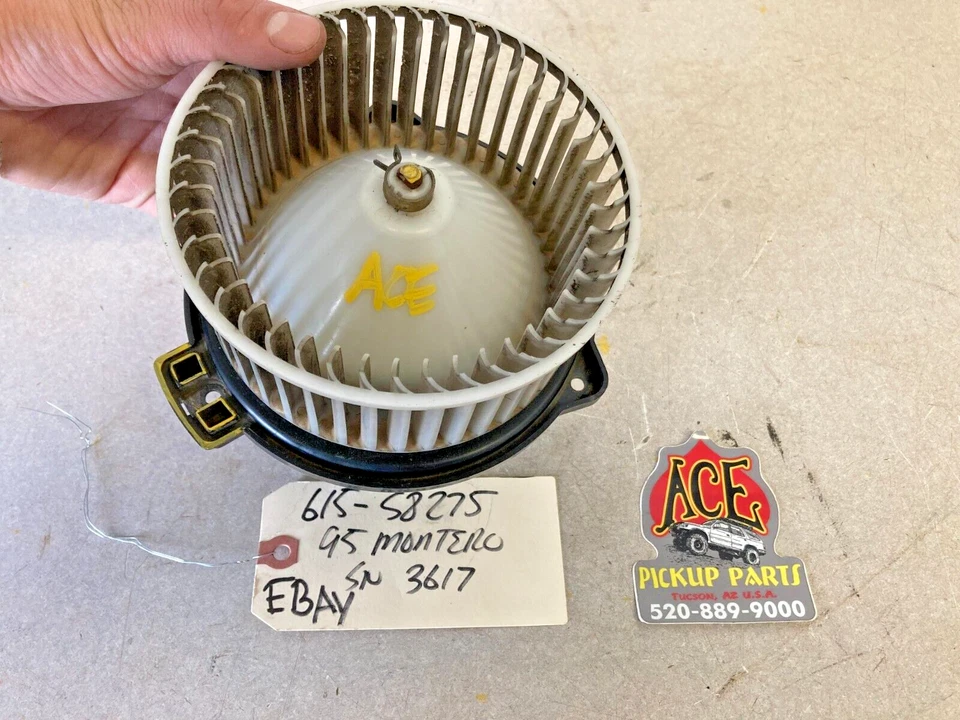 92-00 Mitsubishi Montero 92-96 Expo Eagle Summit SW AC HEATER BLOWER MOTOR Foto 2 de 4