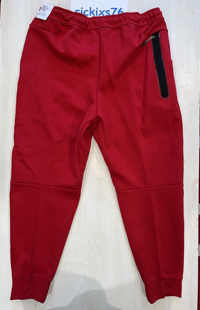 Nike Sportswear Tech Fleece Men's Joggers Pants 'Gym Red' Size 2XL
