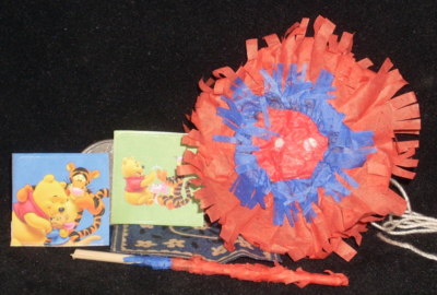Dollhouse Miniature Fiesta Pinata Polo Bandana Birthday Party #2158 Princess