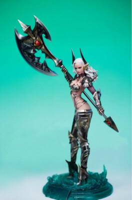 Castanic The Exiled Realm of Arbore Unpainted Unassembled GK Model kit Figure1/6