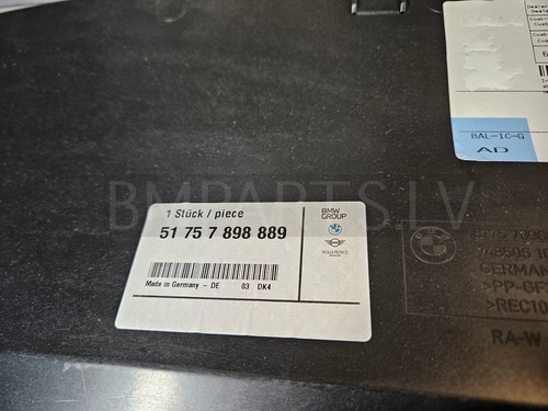 NEW GENUINE BMW 7 SER F01 F02 F03 & LCI M ENGINE COMPARTMENT SHIELD 7898889 - Picture 16 of 16