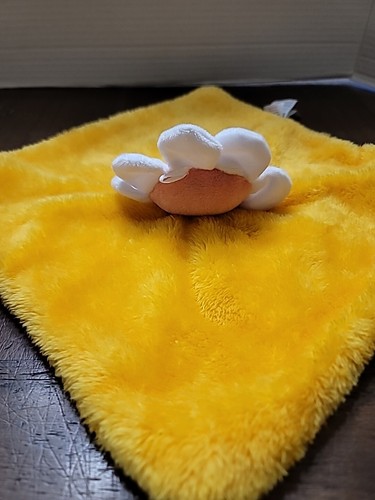 DTU Inc White Daisy Yellow Lovey Baby Security Blanket Plush Lovey Soother - 第 5/7 張圖片